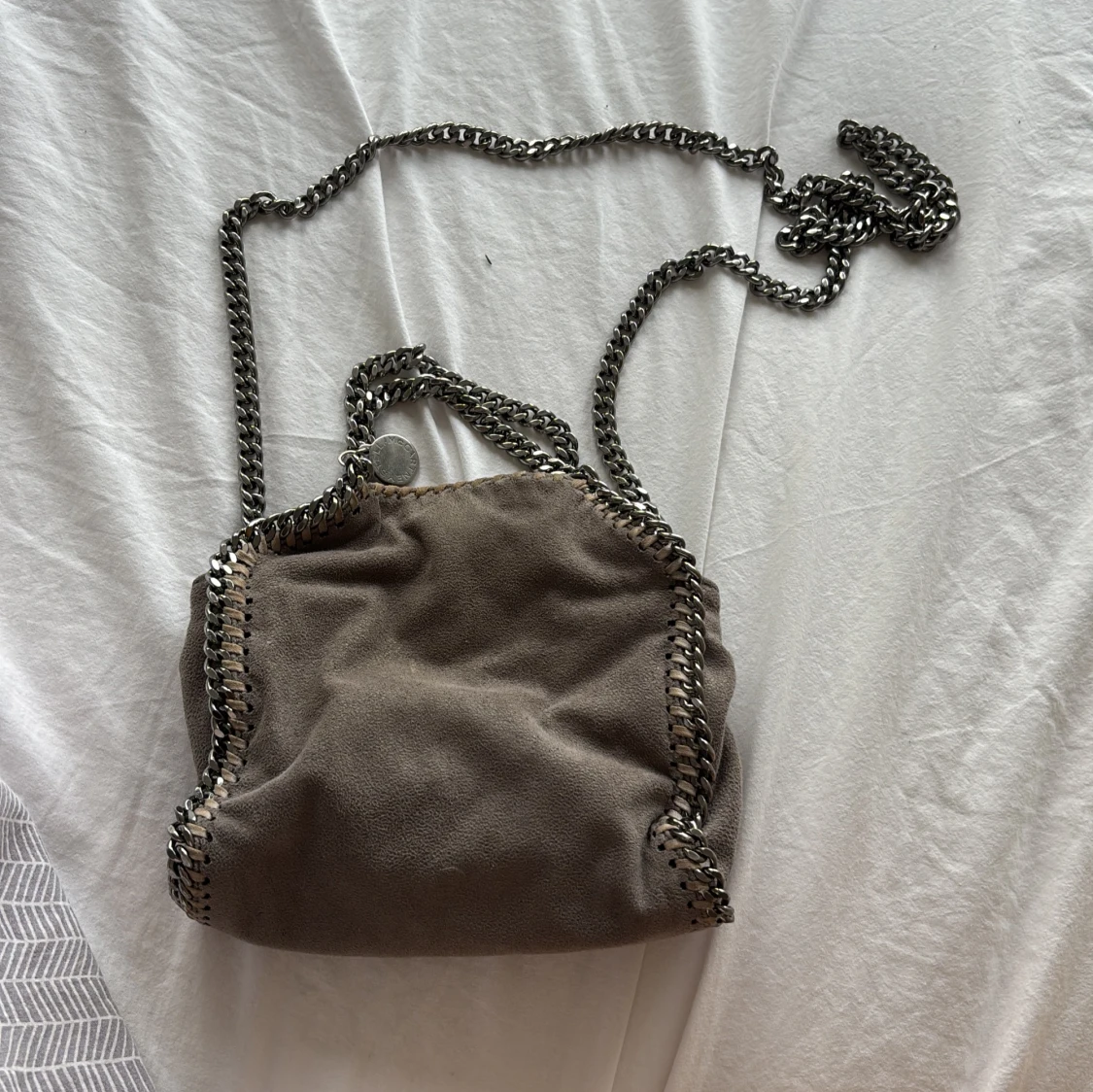 Grå axelväska Stella McCartney