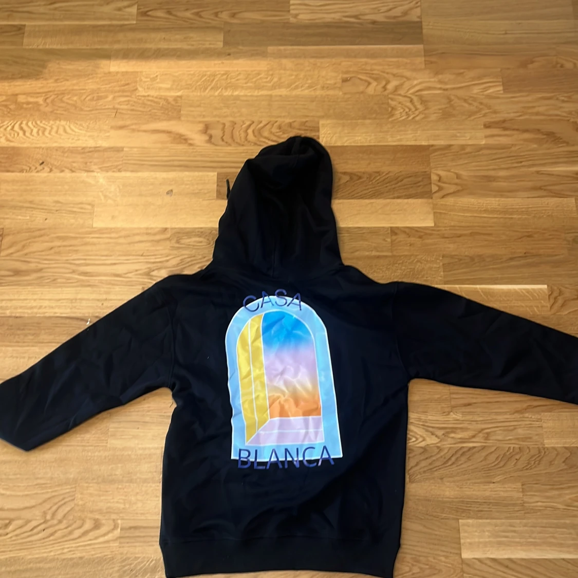 Svart hoodie från Casablanca Tennis Club - 1