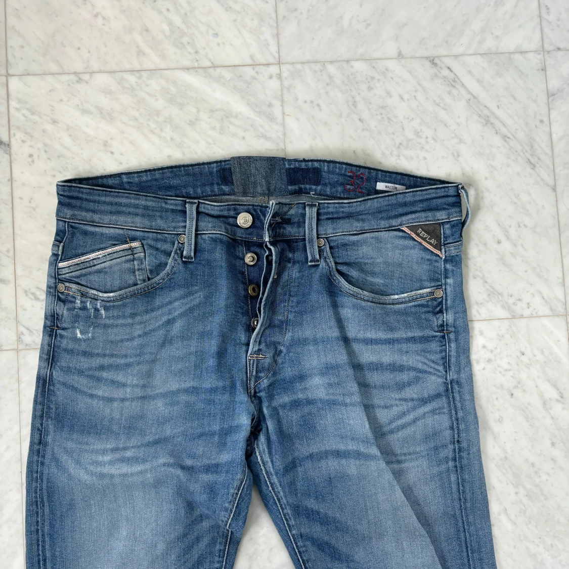 Replay Waitom jeans blå, stl 32 - 2