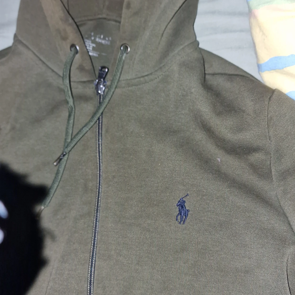 Olivgrön hoodiejacka från Polo Ralph Lauren - 2