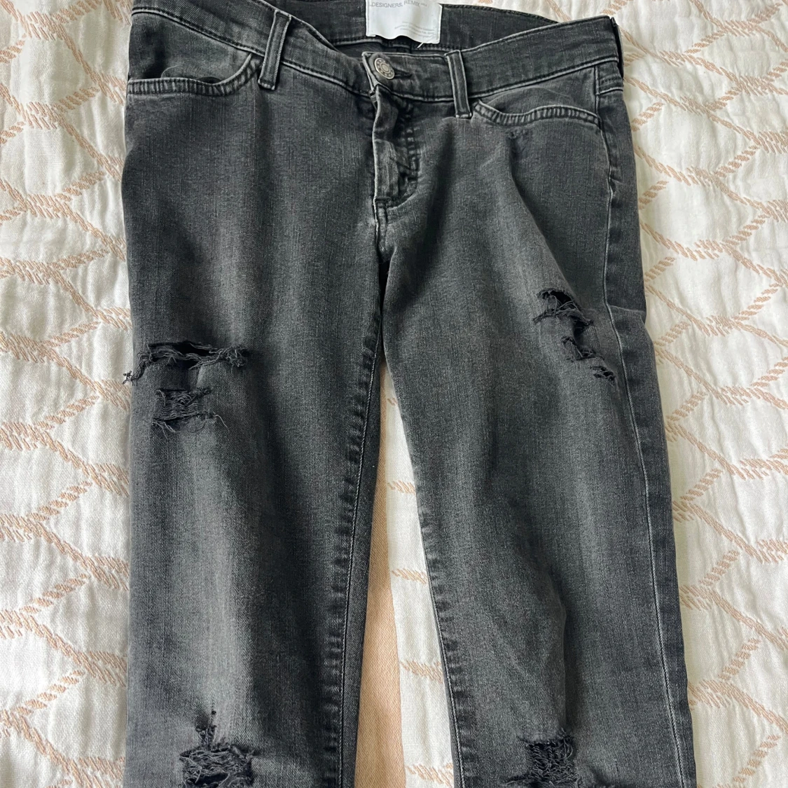 Svarta bootcut jeans - 2