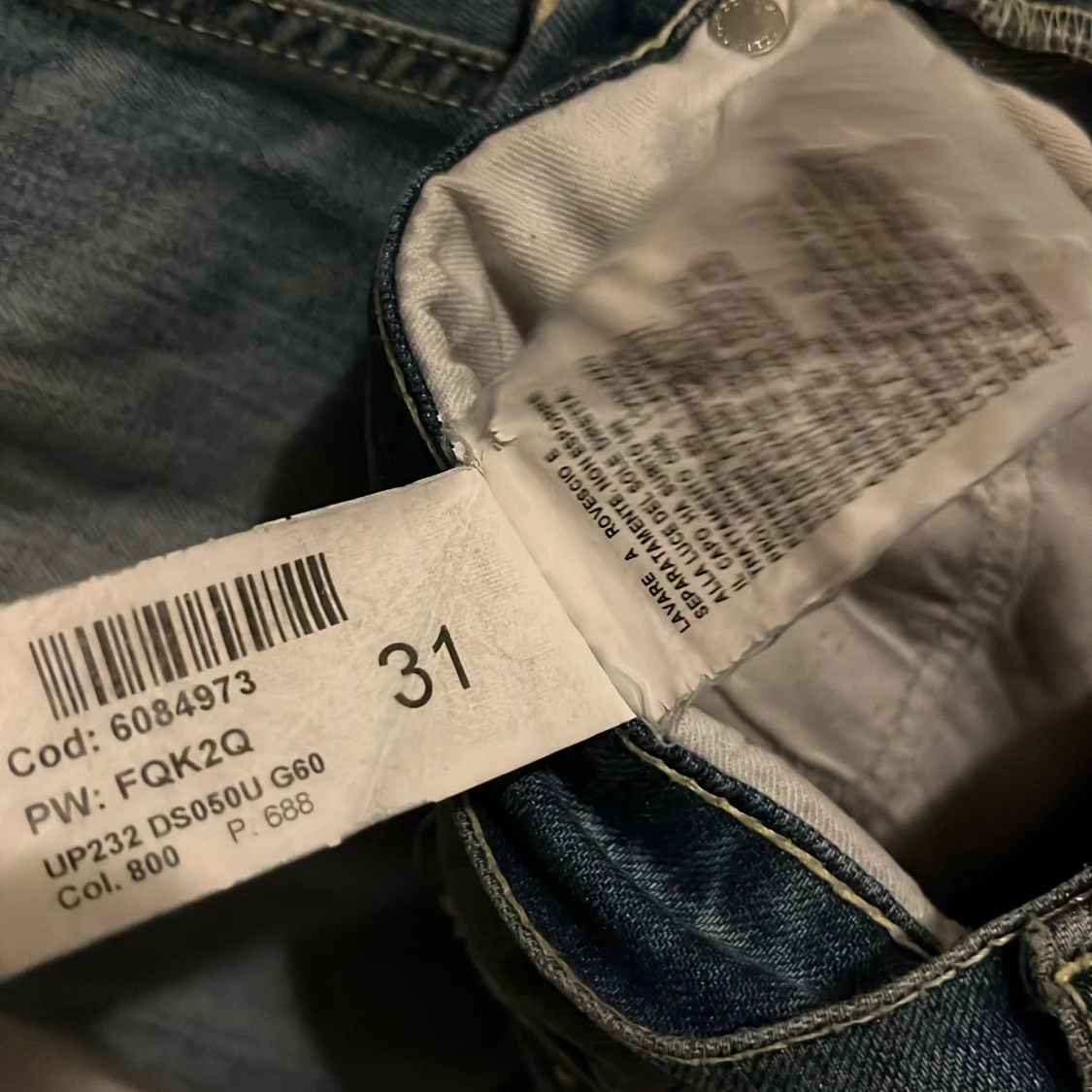Dondup Jeans 30W 31L passar 32L - 4