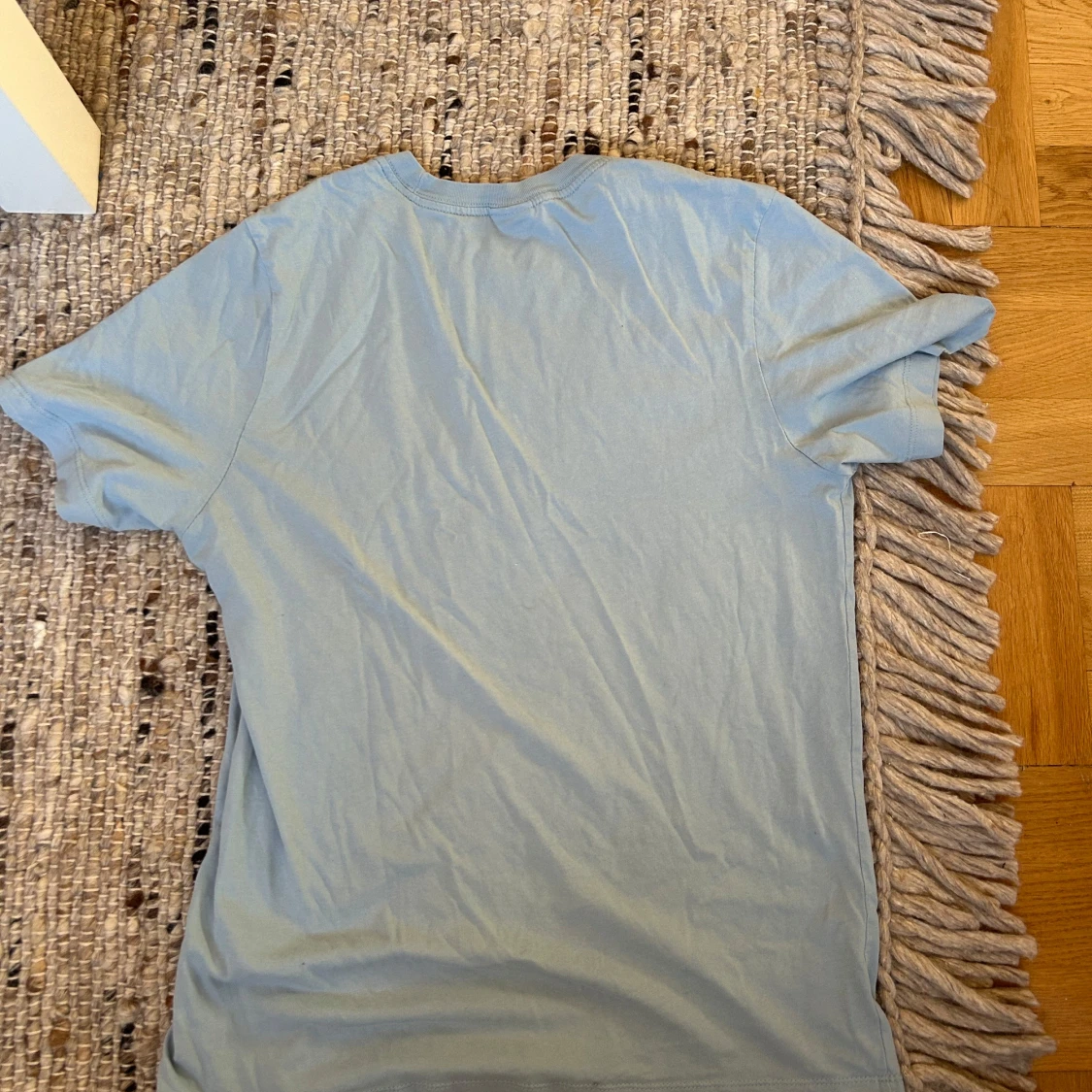 Ljusblå Nike t-shirt i bomull - 1