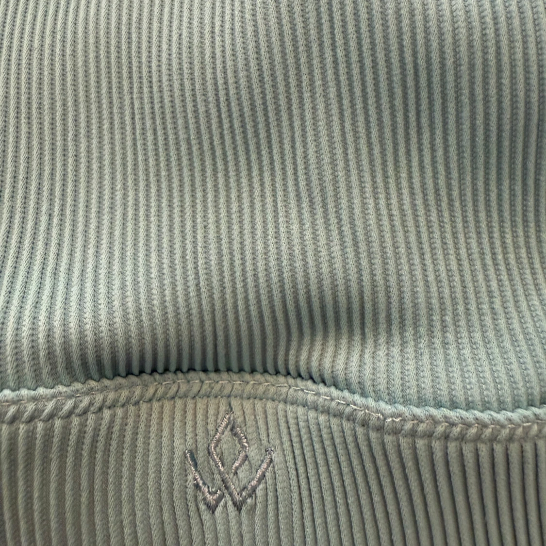 Ribbad grön sporttopp Workout Empire - 2