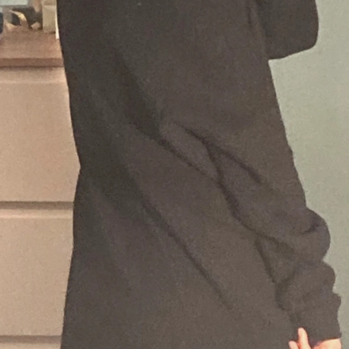 Svart off-shoulder topp - 1