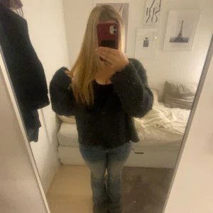 Jeans - Blåa low waist jeans