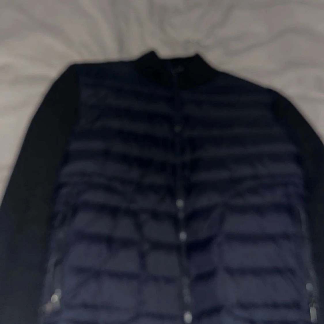 Moncler navy blå cardigan - 1