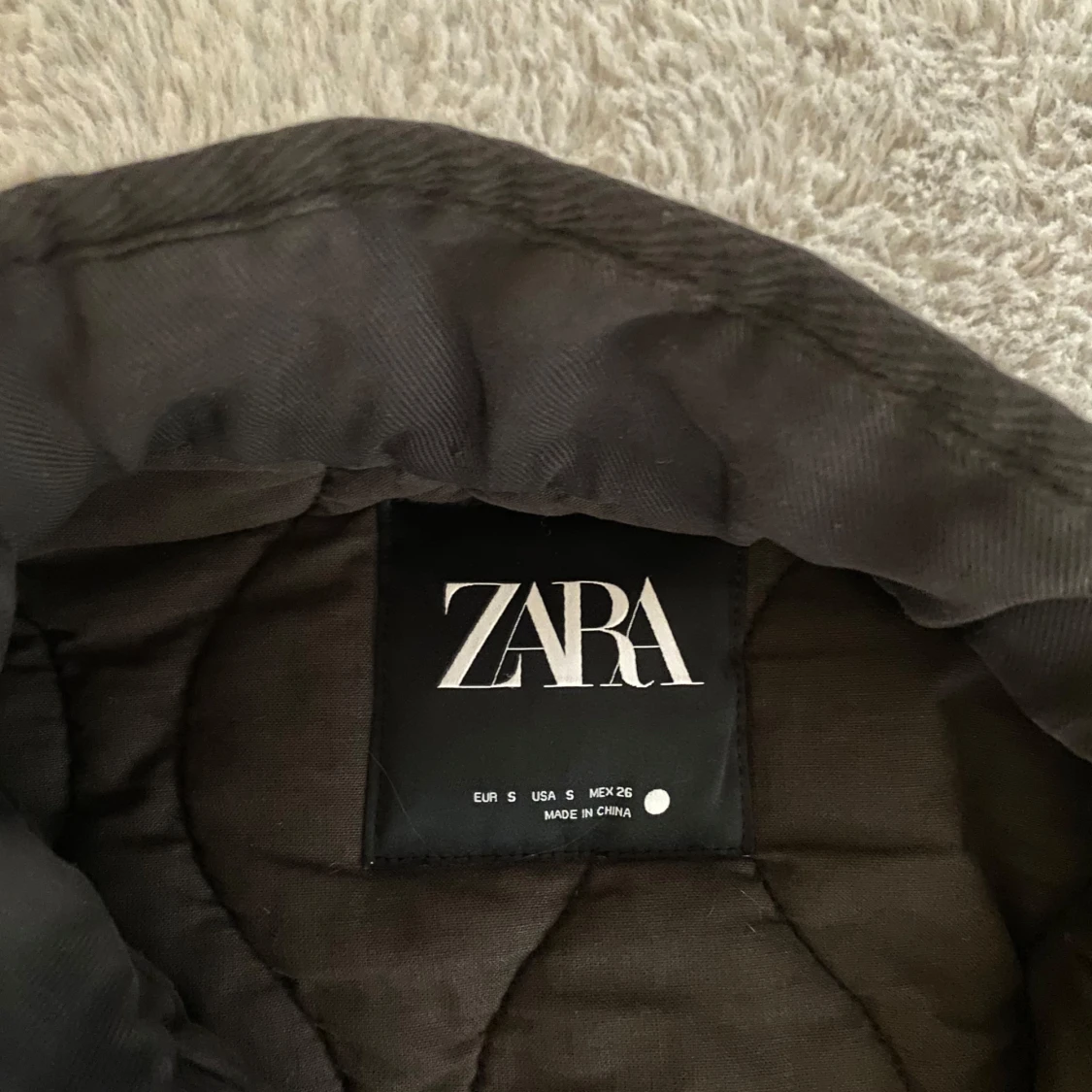 Quiltad jacka zara - 3