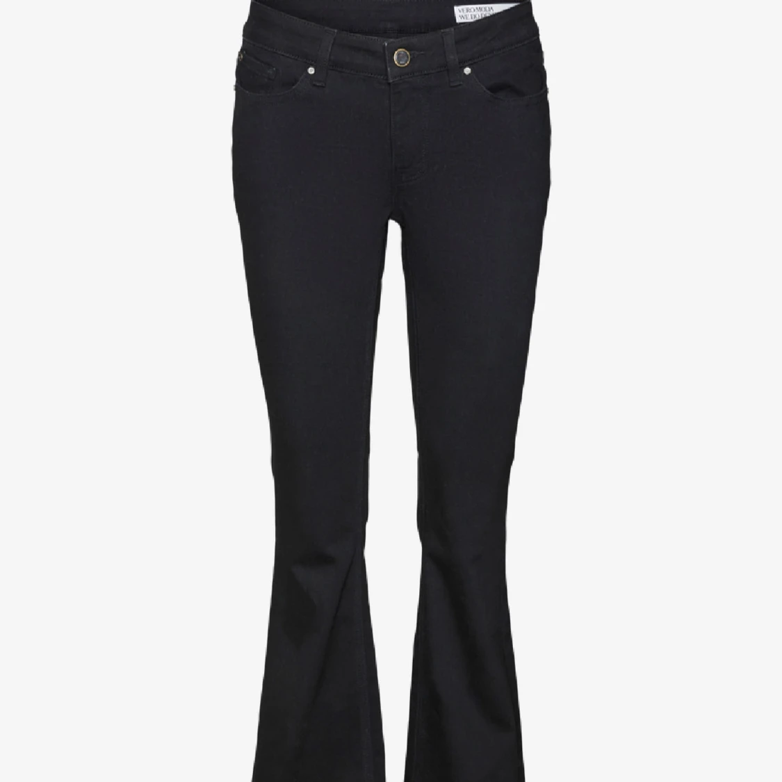 Svarta bootcut jeans - 1