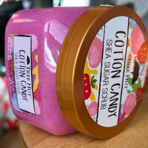 Tree Hut "Cotton Candy" Shea sugar scrub! - Tree Hut "Cotton Candy" Shea sugar scrub. 510 g. Ny och oanvänd.