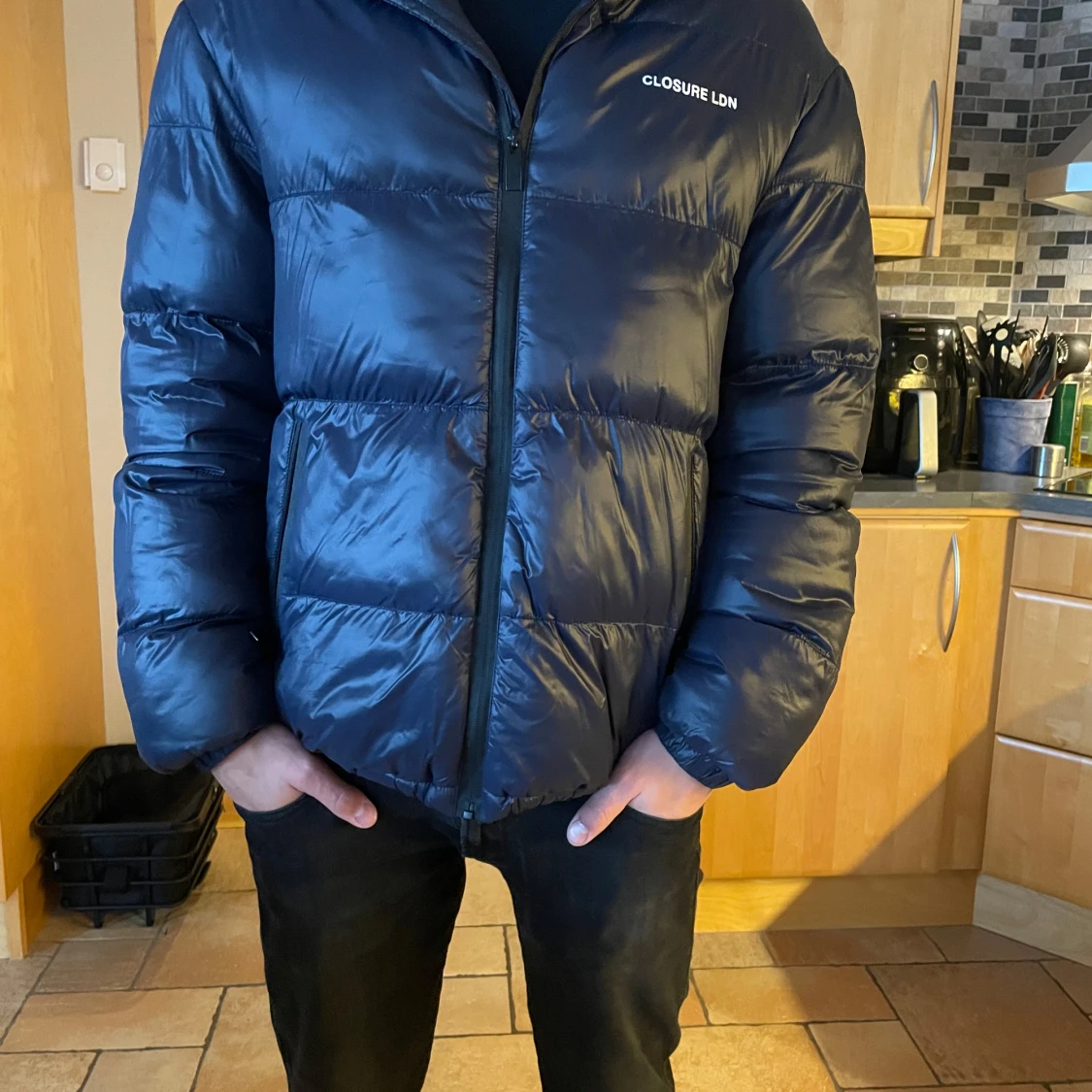 Mörkblå vinterjacka från Closure LDN - 2