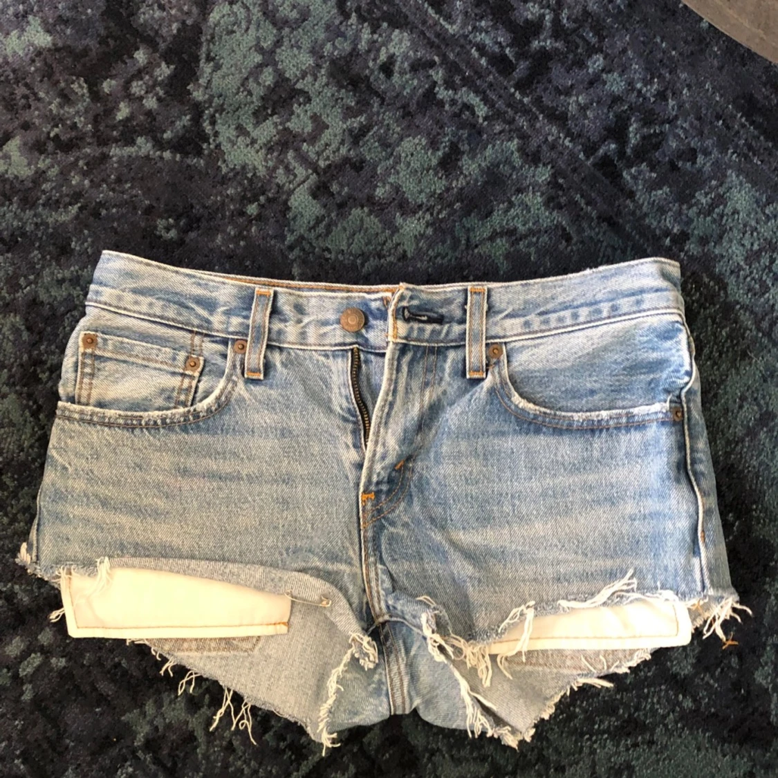 Blå jeansshorts från Levi's