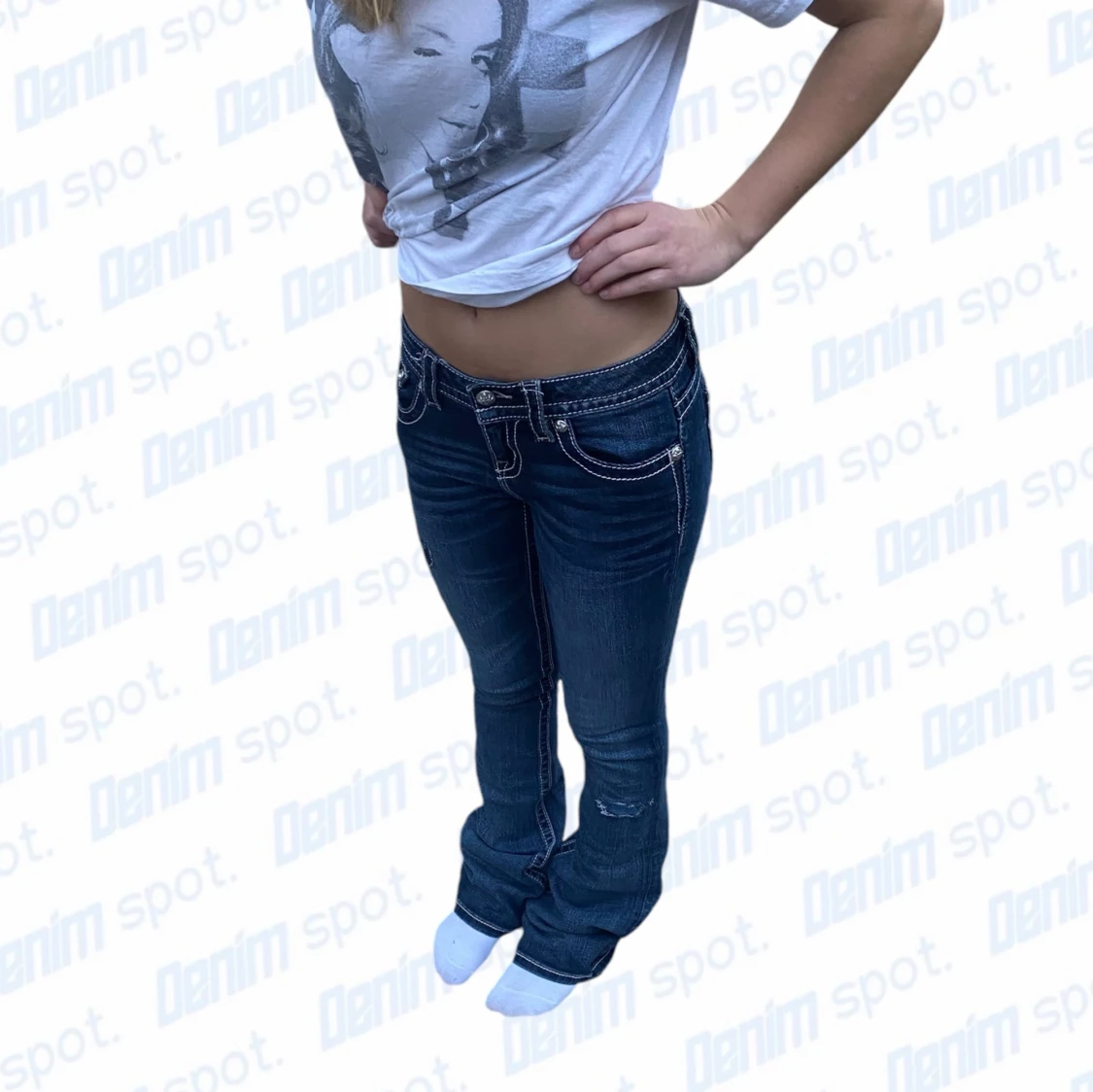 Missme mid-rise Bootcut jeans - 2