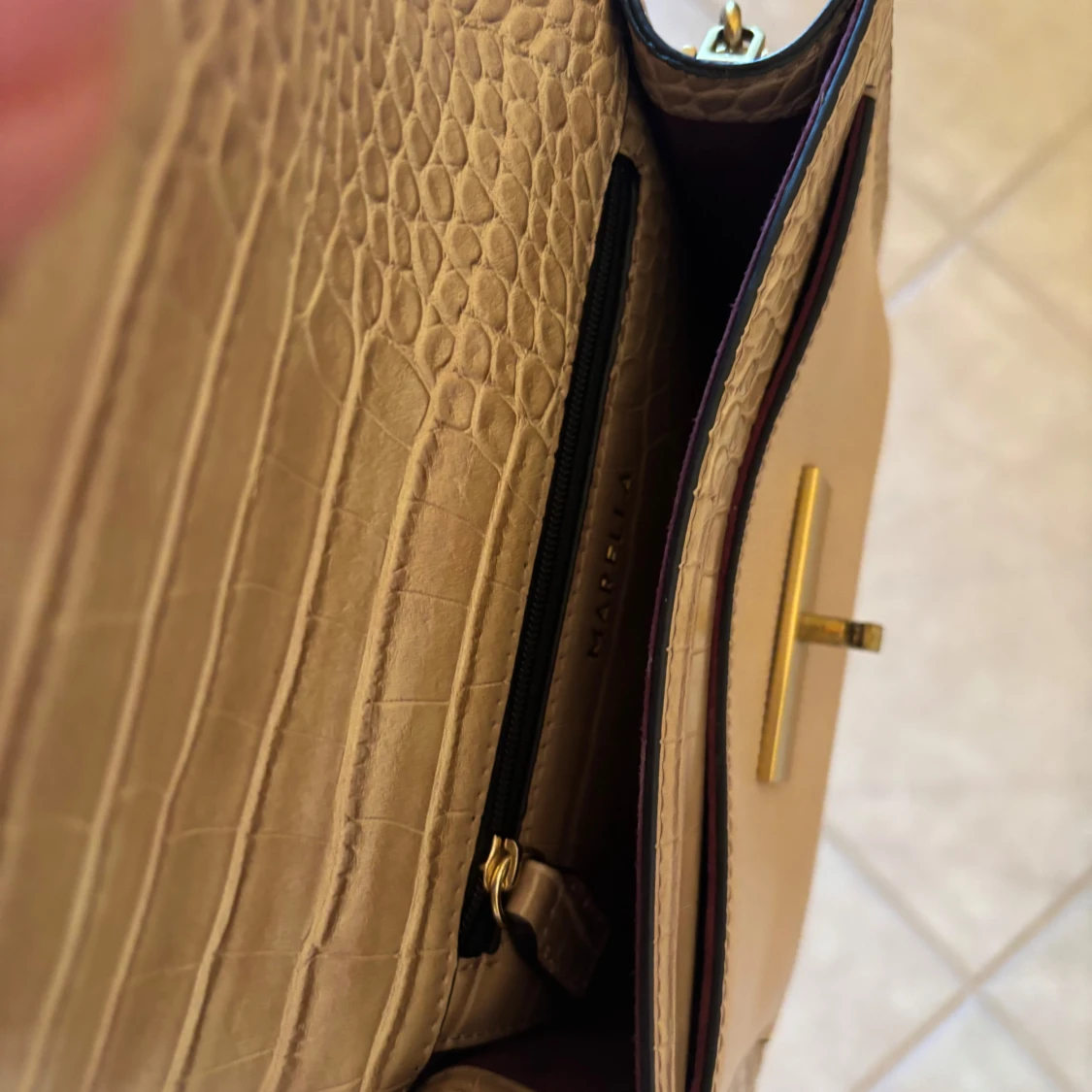 Beige axelväska från Marella - 2