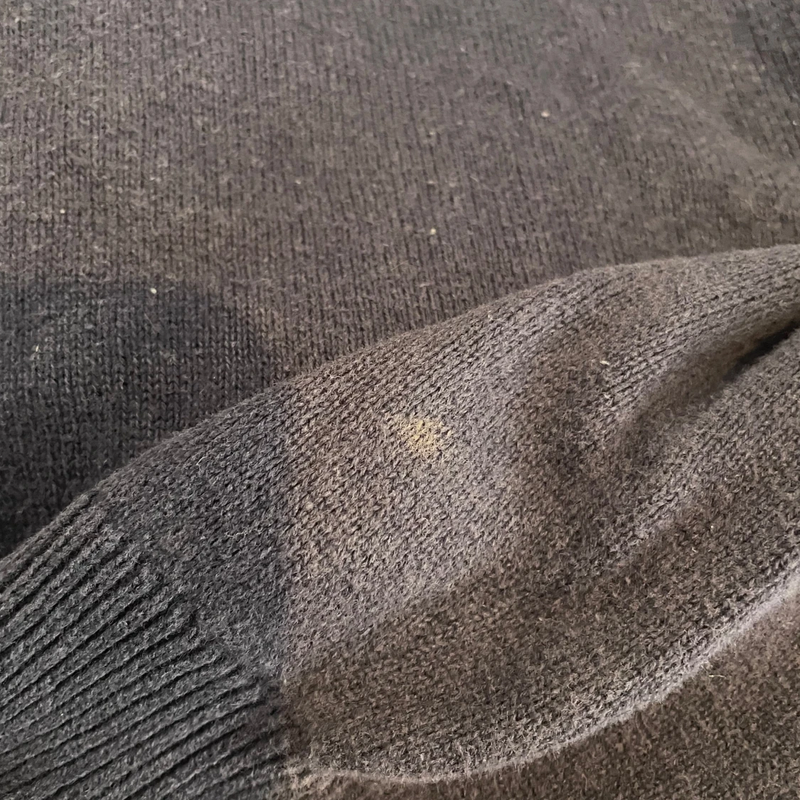 Mörkblå kofta med knappar - 3