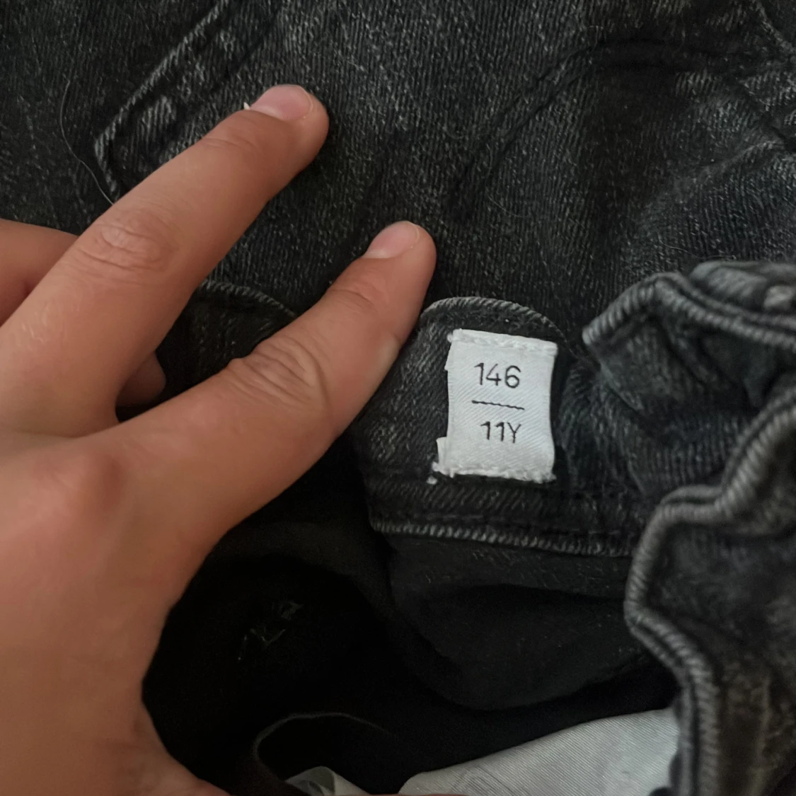 Svarta Slim Glenn jeans 146/11Y - 3