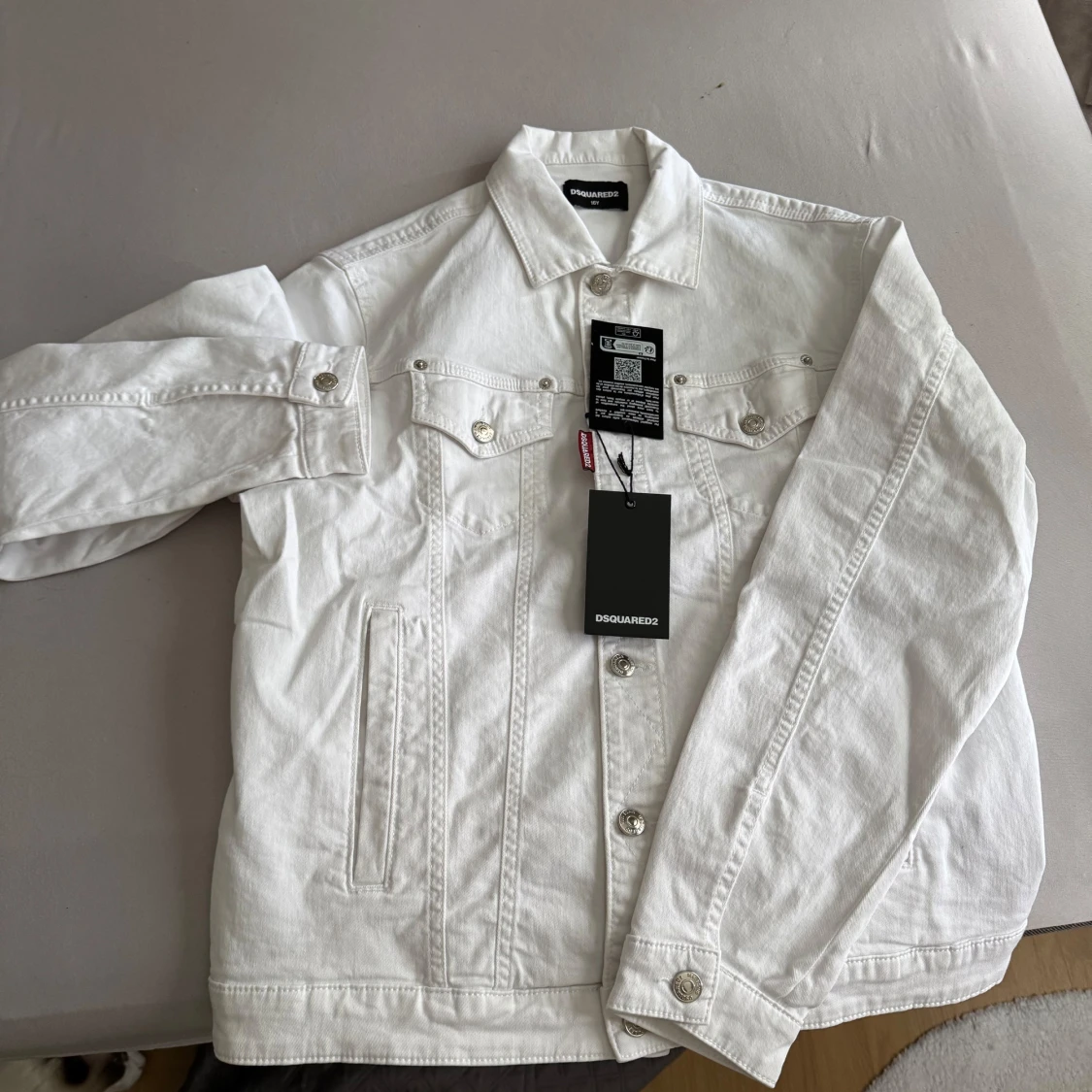 Vit jeansjacka från Dsquared2 - 1