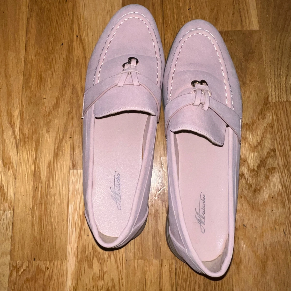 Rosa mockaloafers från Mulanka - 3
