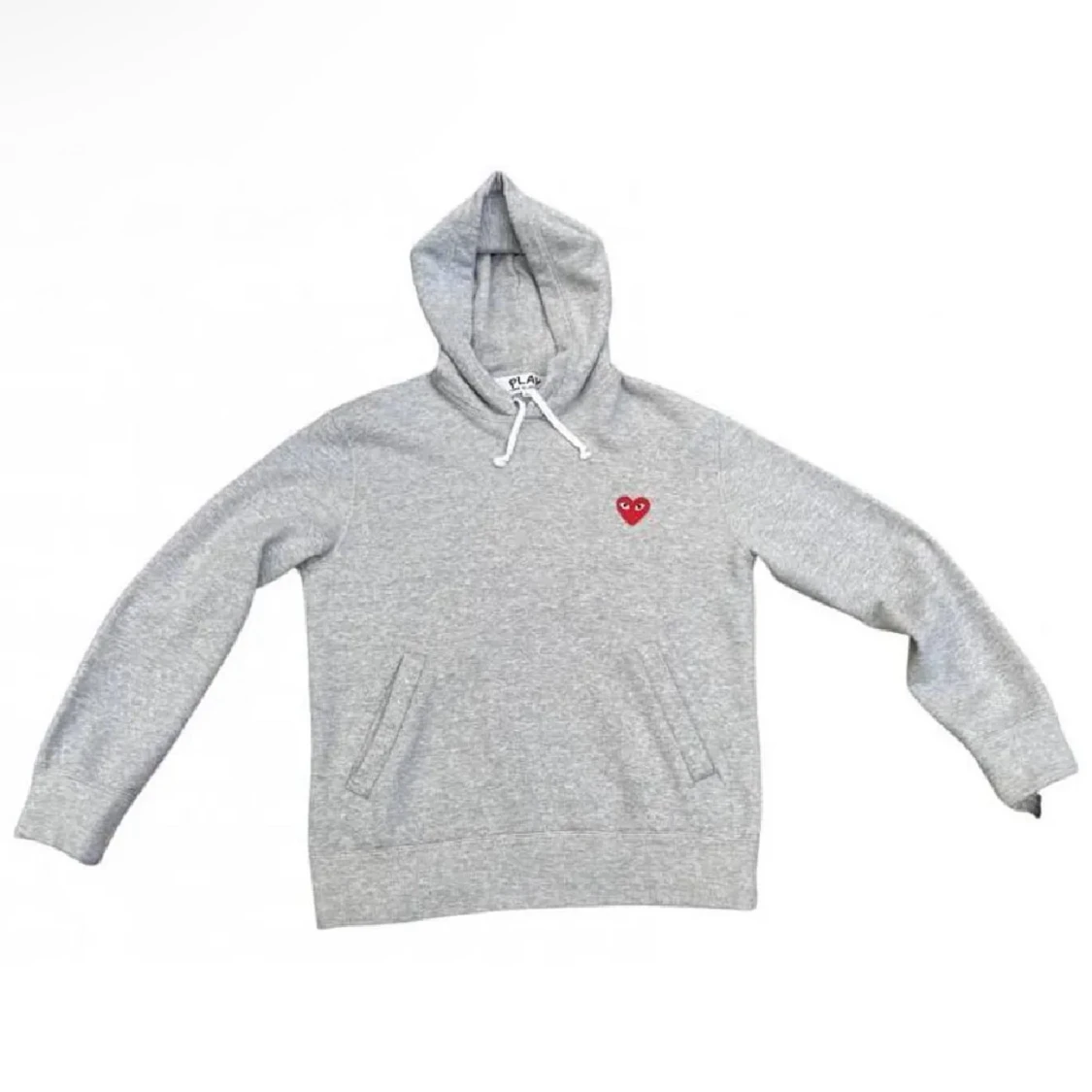 Grå hoodie från Comme des Garçons Play