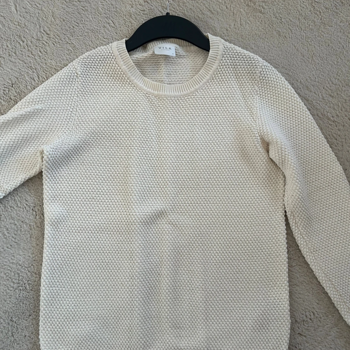 Vit stickad tröja från Vila - 1