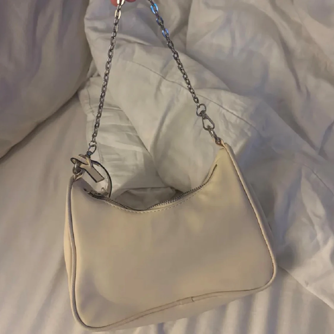 Beige Axelväska - 2