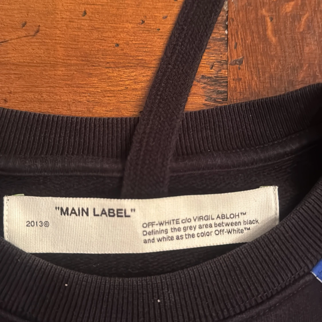 Svart sweatshirt från Off-White - 2