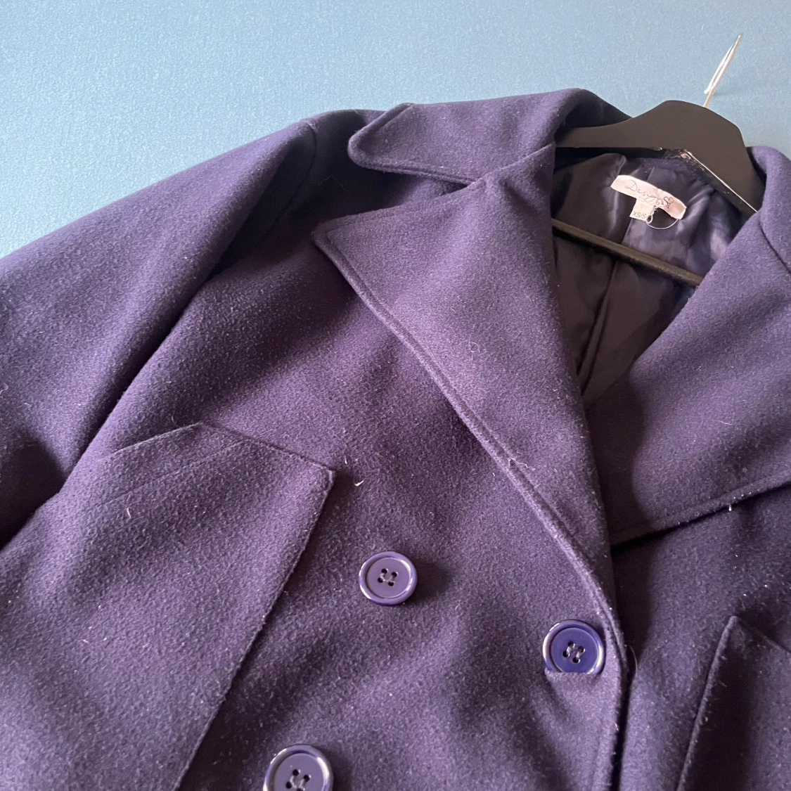 Mörkblå kappa från  Design by Si XS/S - 3