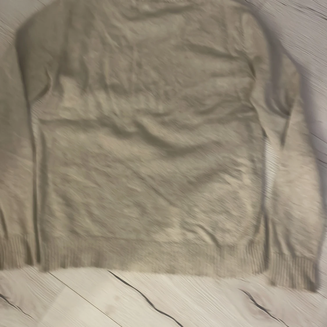 Beige stickad tröja från Vila - 4