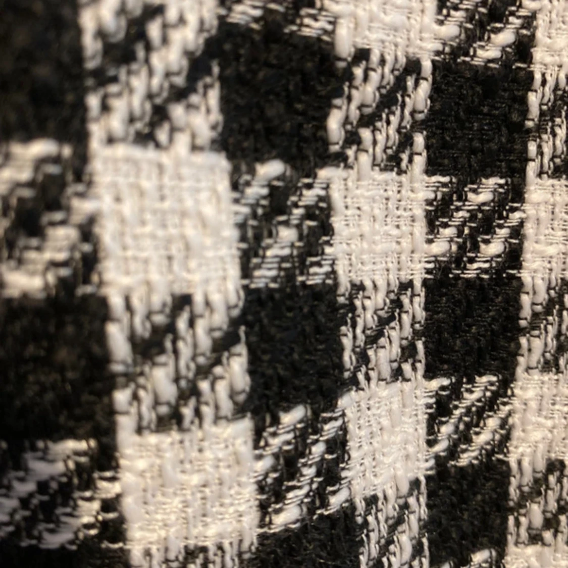 Svartvit rutig korsett crop top från Primark - 3