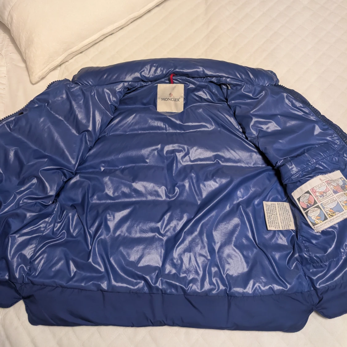 Blå dunväst från Moncler - 2