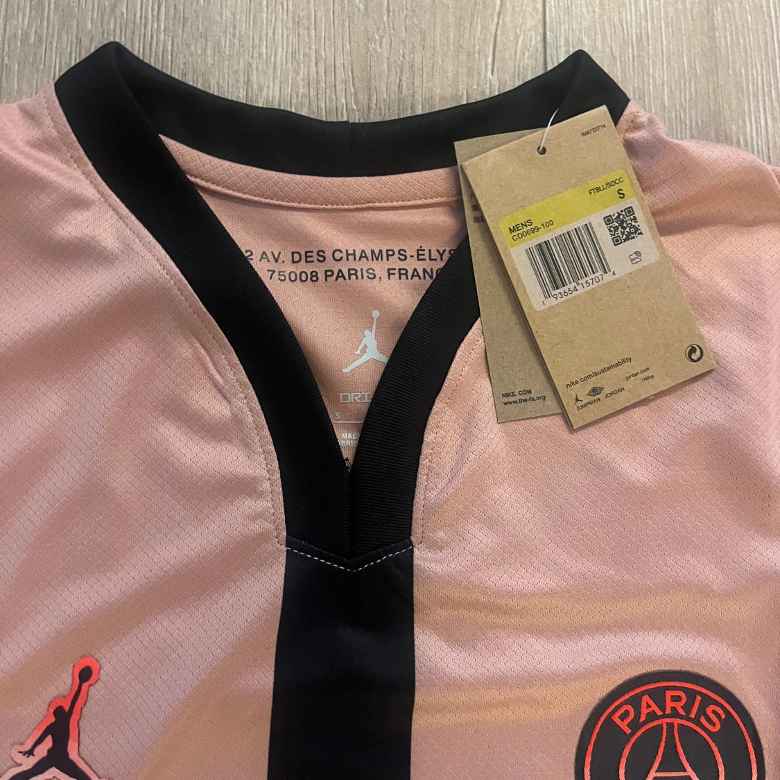 PSG Dembélé rosa fotbollströja S - 2