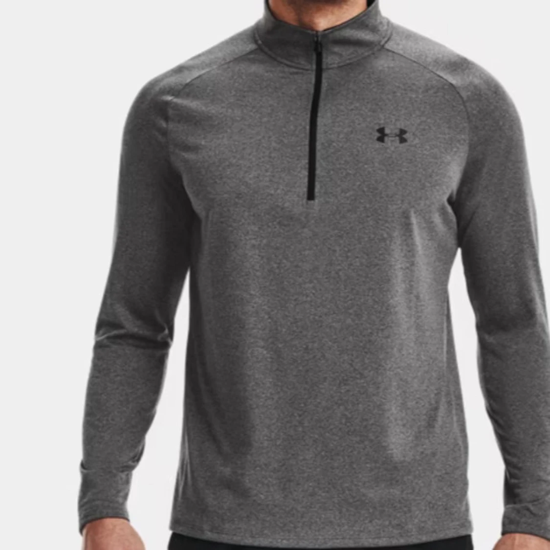 Grå långärmad träningströja från under armour