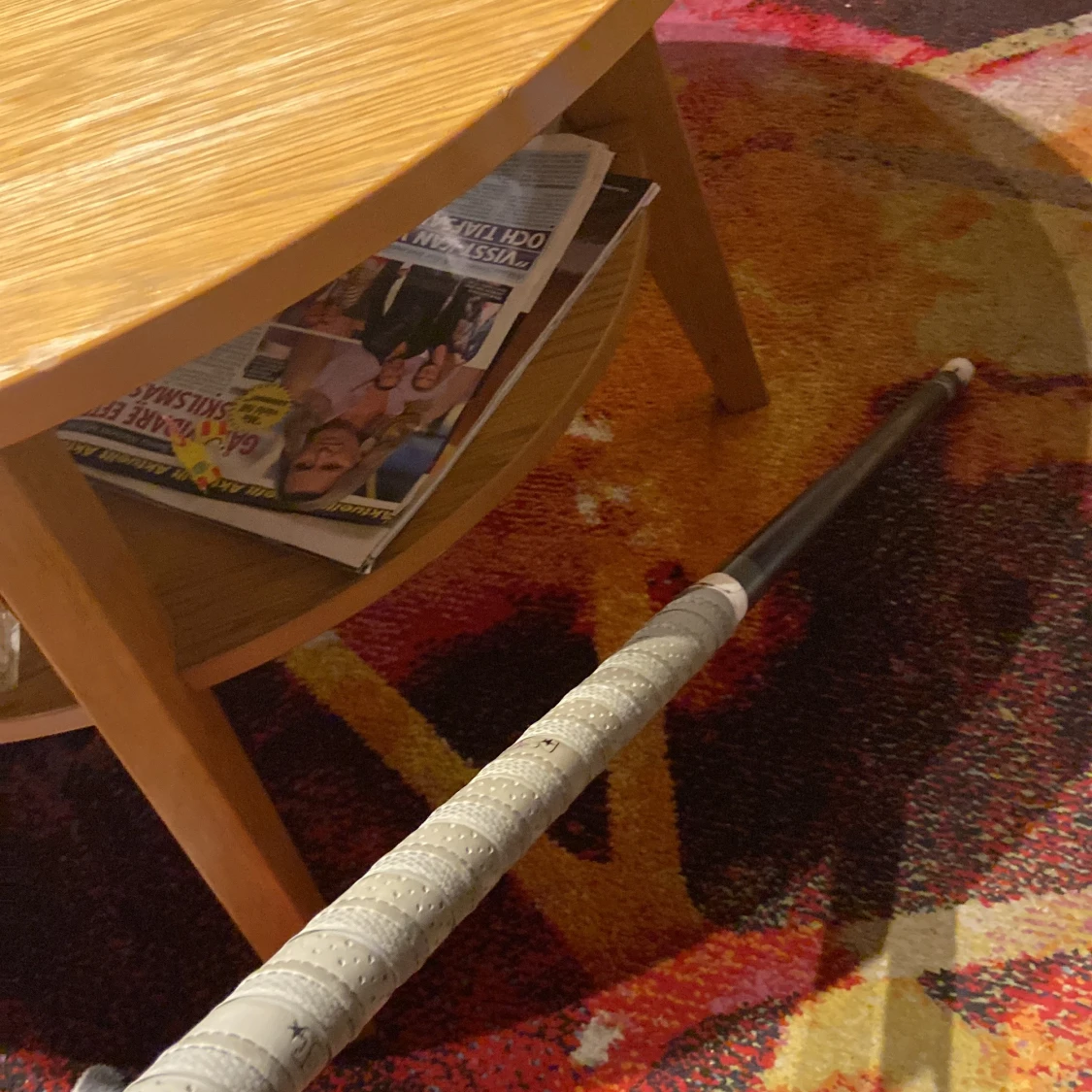 Lackad zone innebandy klubba utan blad 