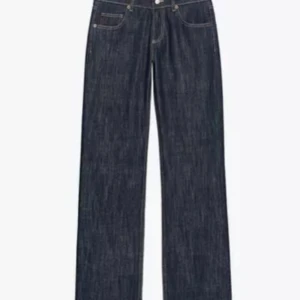 Zara trf wide leg jeans low waist  - Zara jeans i färgen mörk indigo. Använda en gång! Sälher eftersom jag tog fel storlek 😁
