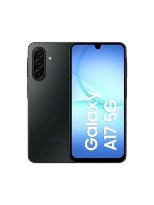 Samsung Galaxy A17 5G - Samsung Galaxy A17 5G är en modern smartphone med stor skärm, trippelkamera och 5G-stöd. Enheten har en stilren design i svart och ser ut att vara i mycket gott skick utan synliga repor eller skador. Perfekt för dig som vill ha snabb uppkoppling och bra kamera.
