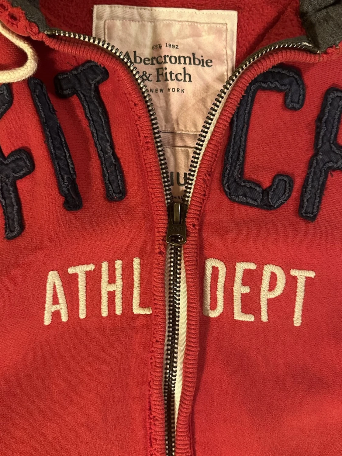Abercombrie & Fitch vintage hoodie zip - 2