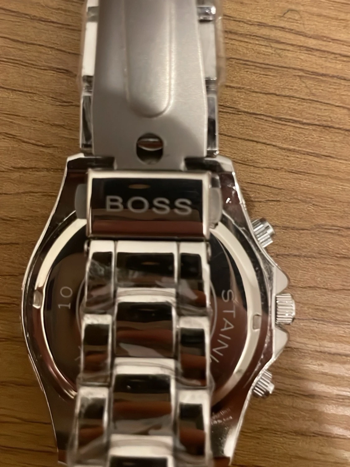 Silverfärgad Hugo Boss klocka - 3