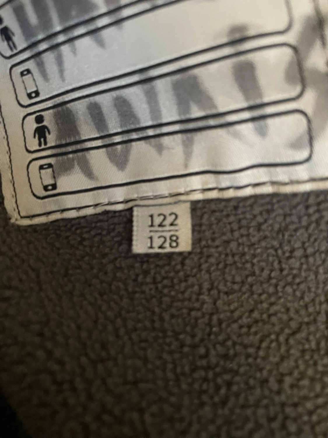 Svarta täckbyxor med reflexdetaljer - 6