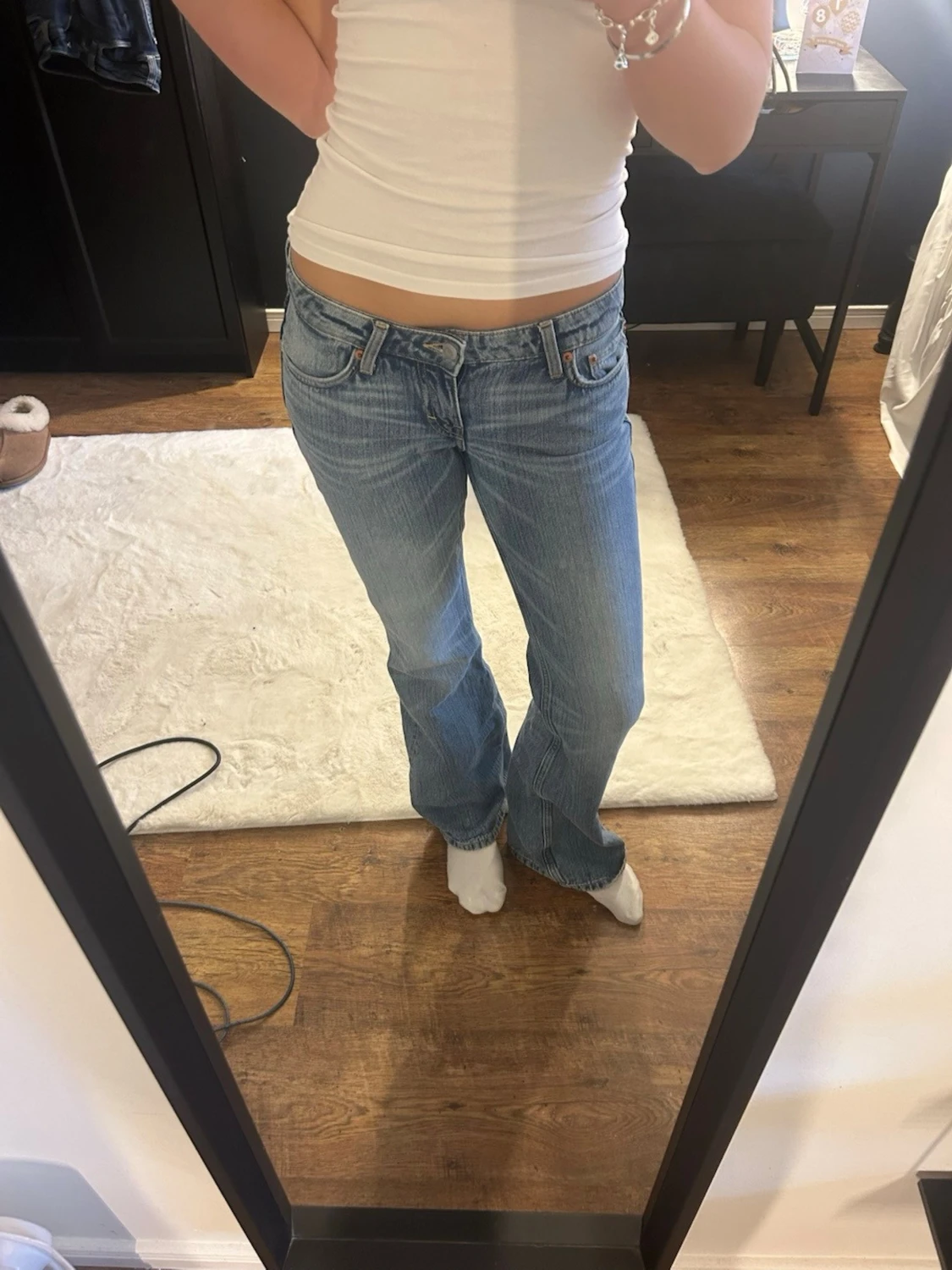 bootcut jeans ljusblå