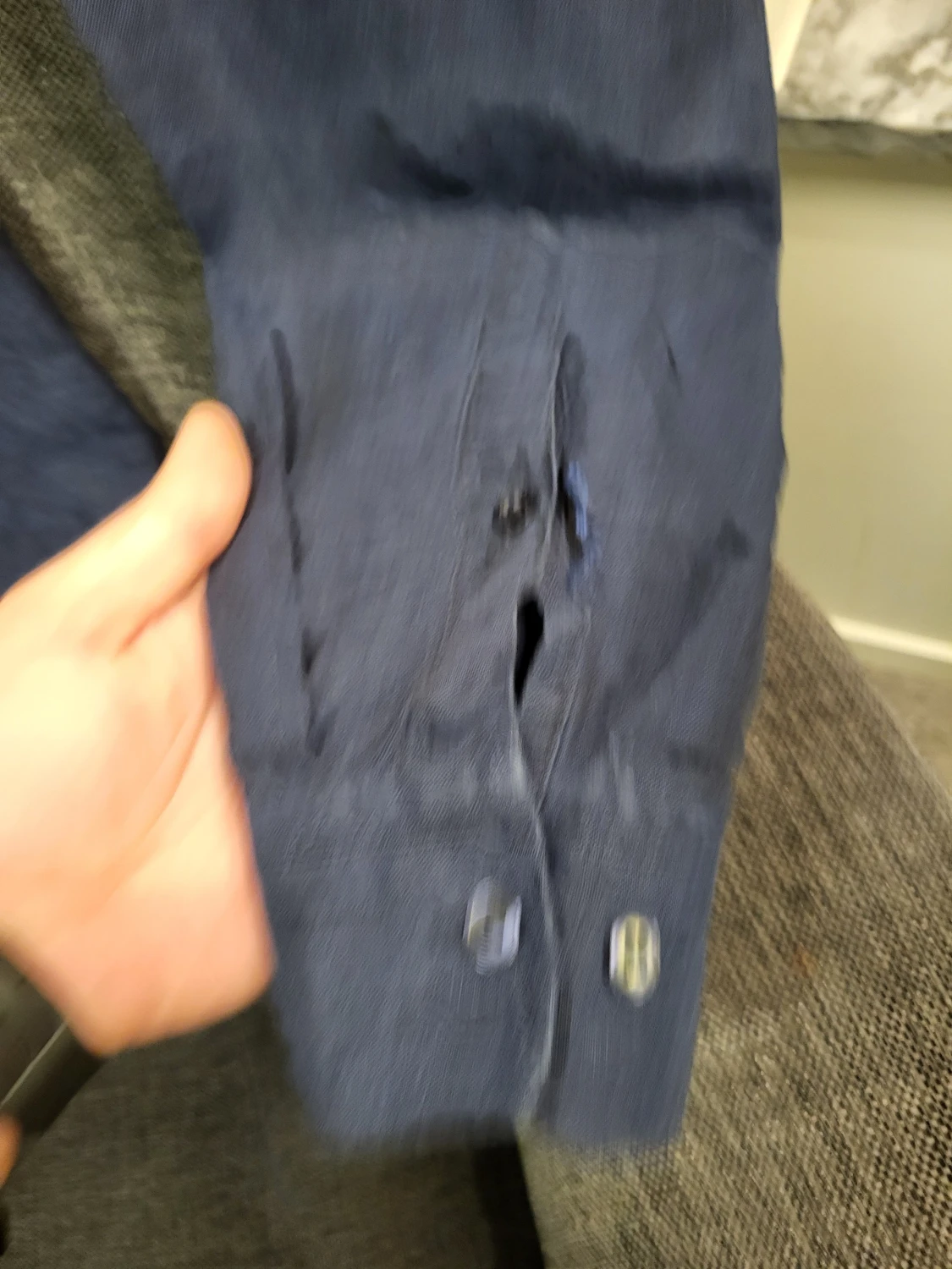 Mörkblå skjorta från Tiger of Sweden M - 5