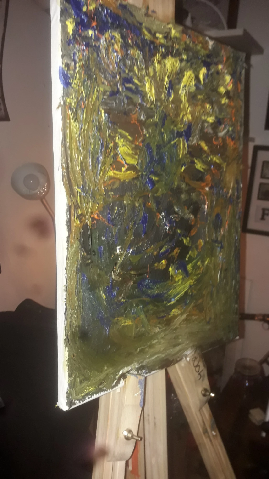 Målning av zion edlander - 2