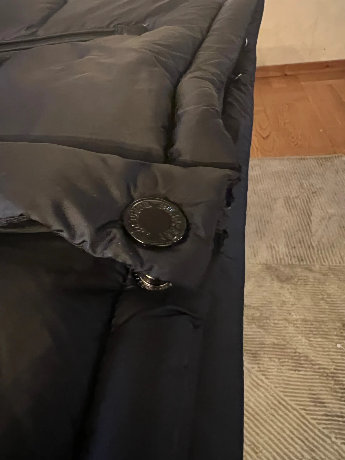 Svart pufferjacka Burberry L - 4