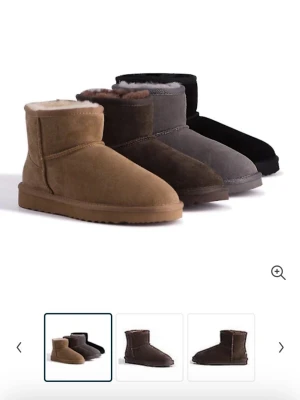Mörkbruna uggs - Säljer dessa jättemysiga som är väldigt lika ”Uggs”, då de är för små tyvärr