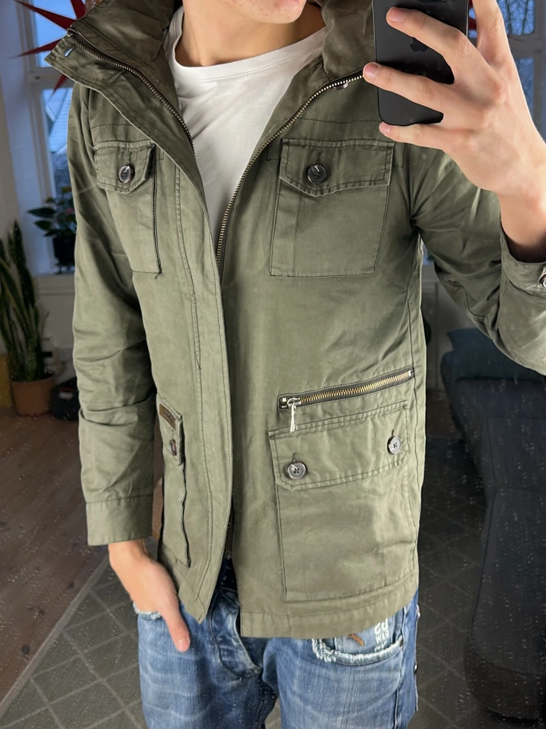 Fieldjacket Olivgrön - 1