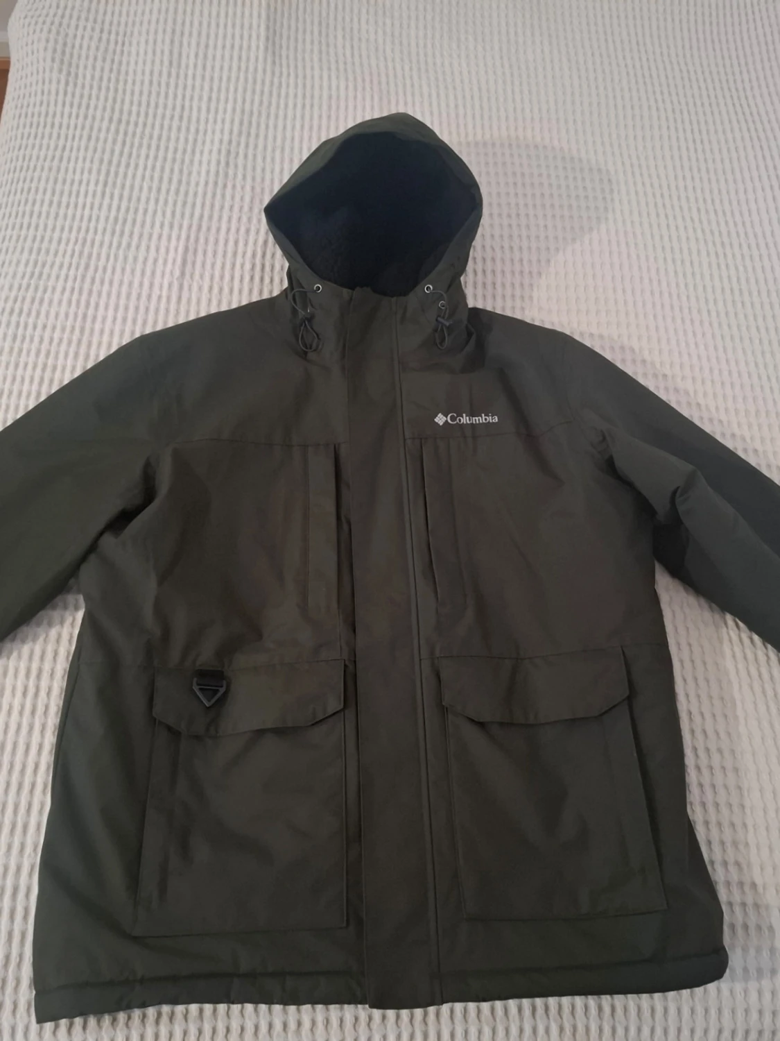 Mörkgrön parkajacka från Columbia