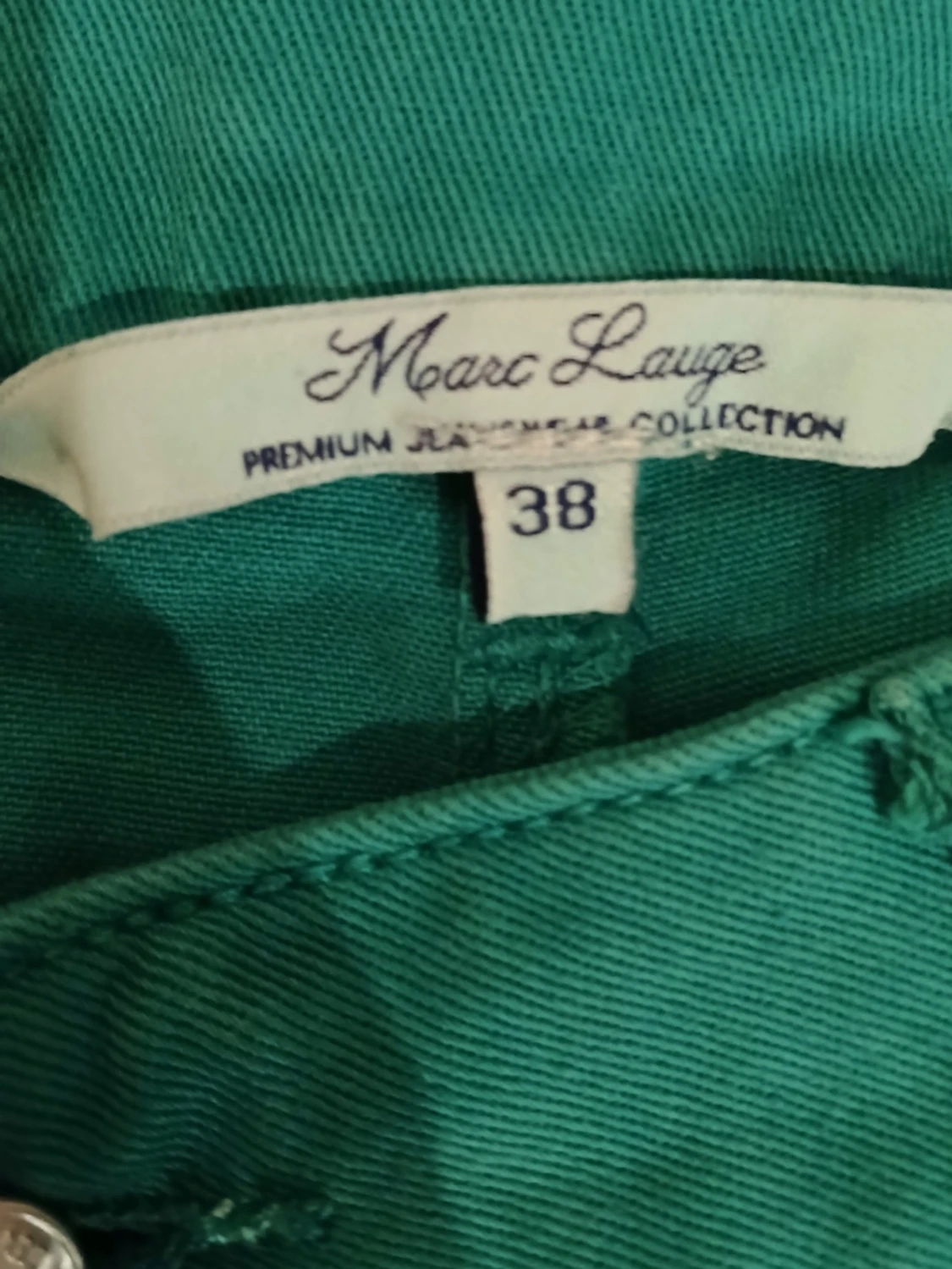 Gröna raka byxor från Marc Lauge - 2