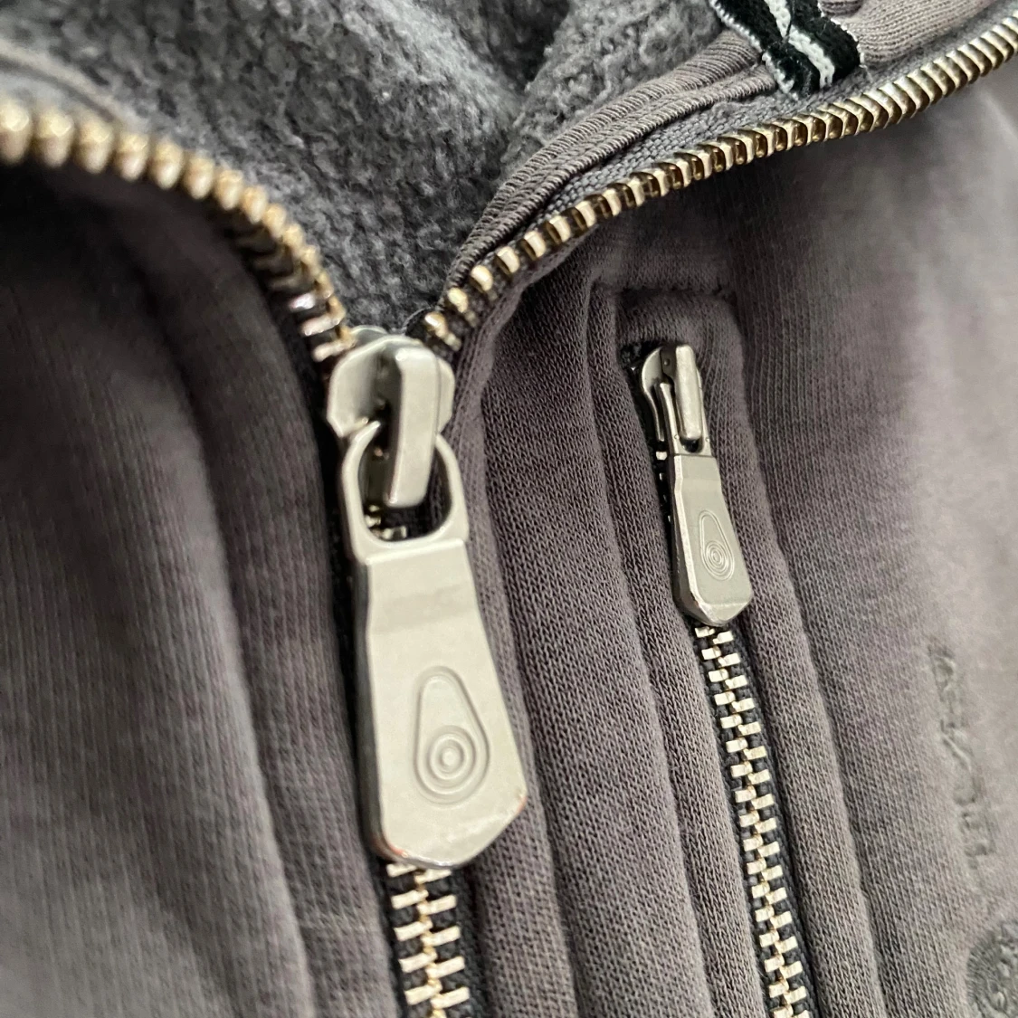 Grå bowman zip hoodie, sail racing - 1