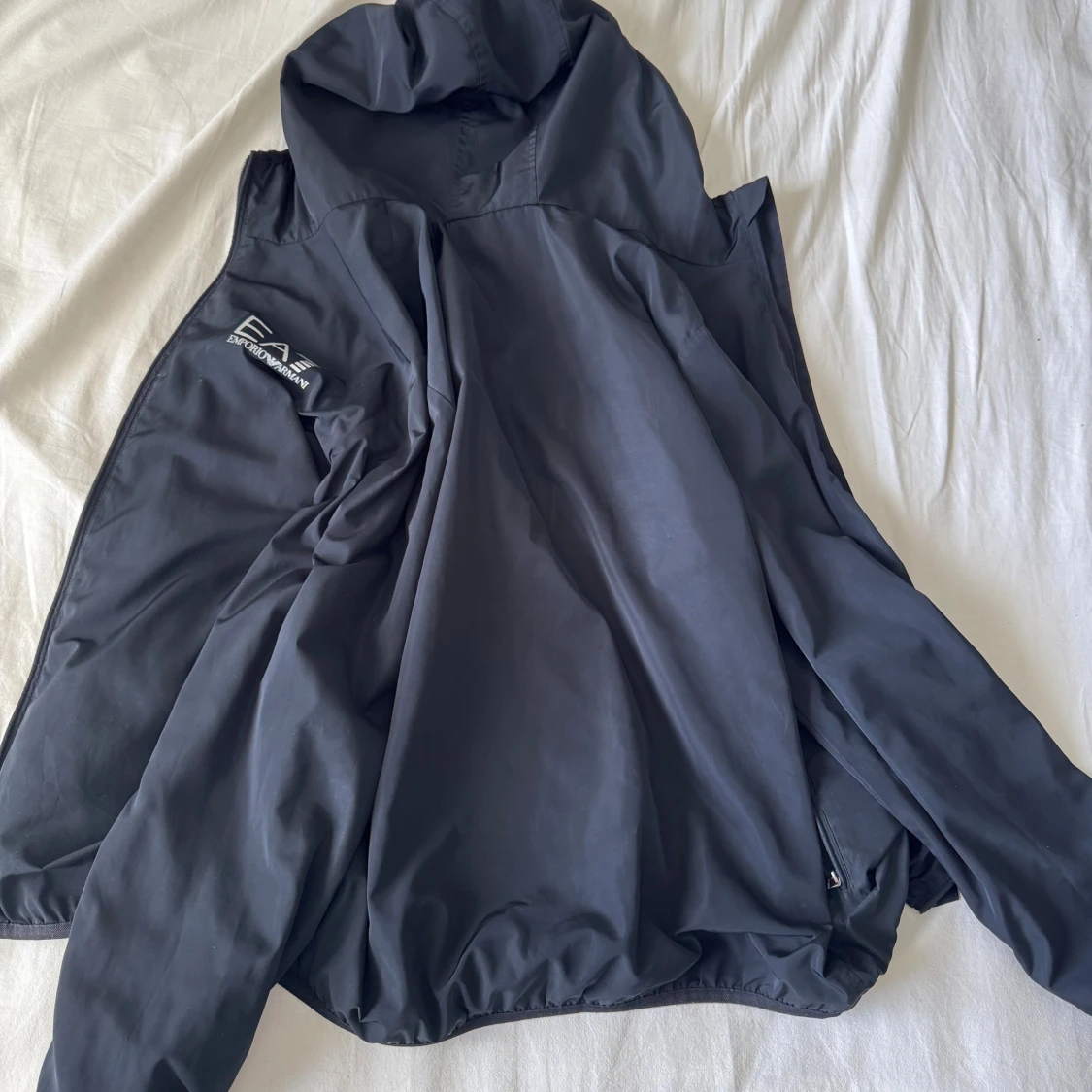 Svart vindjacka från EA7 Emporio Armani - 1