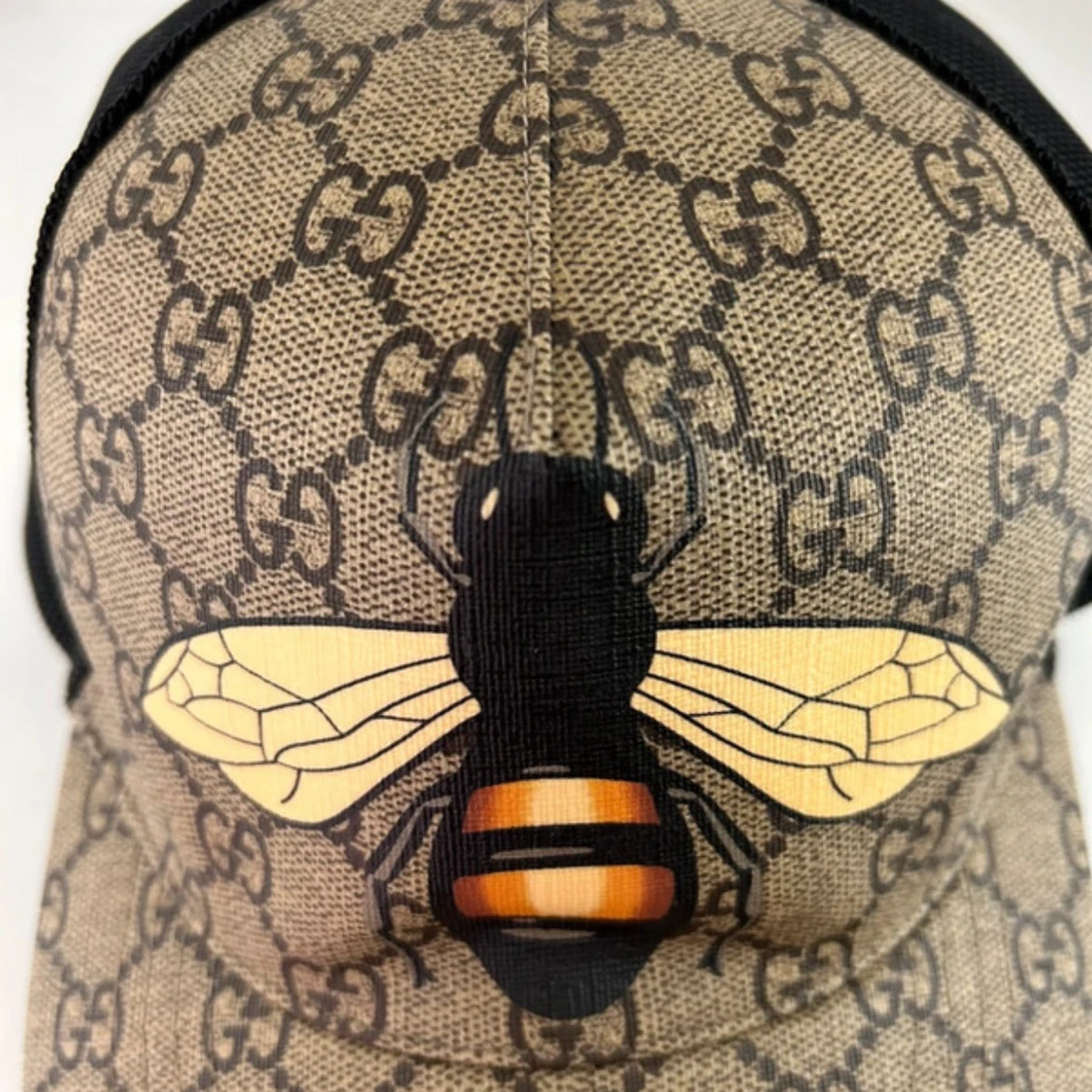 Gucci keps med bi och GG-mönster - 1