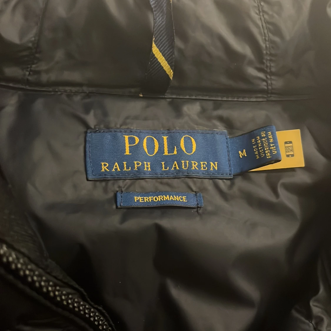 Svart dunväst från Polo Ralph Lauren storlek M - 3